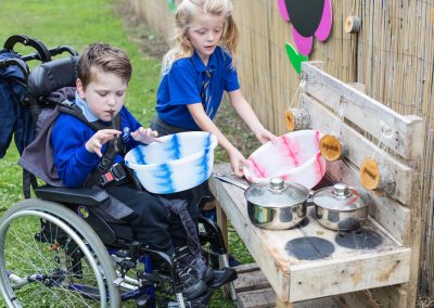 Kingsdown School is a Forest School